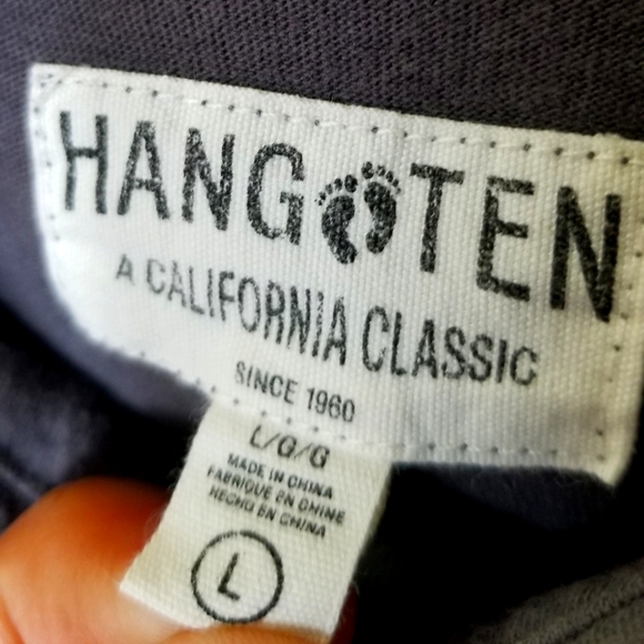 Hang Ten, Size - L, Color - Grey with white/black/light grey pattern - Picture 5 of 8